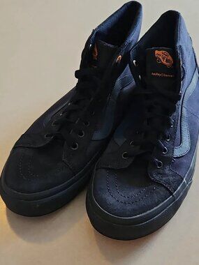 Vans Hedlet & Bennett Blue Sk8 Hi Sneakers 11.5